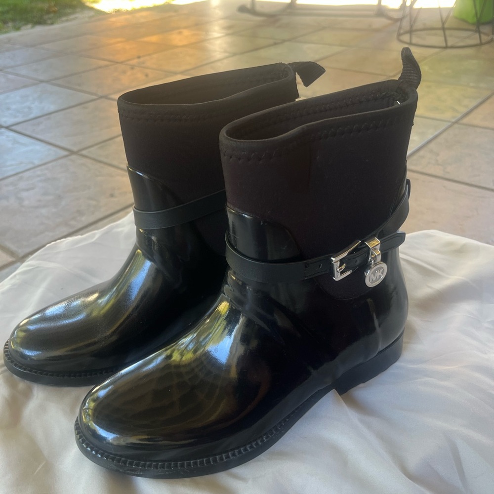 Michael Michael Kors Fulton Harness Rain Boots